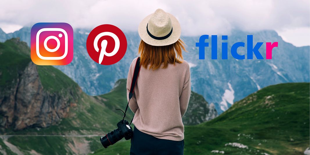 „Instagram“, „Flickr“, „Pinterest“ und „Snapchat“: So funktionieren die Bildernetzwerke. 