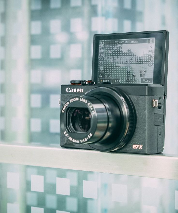 Kamera für Vlogger und Content Creator: Canon PowerShot G7 X Mark III.