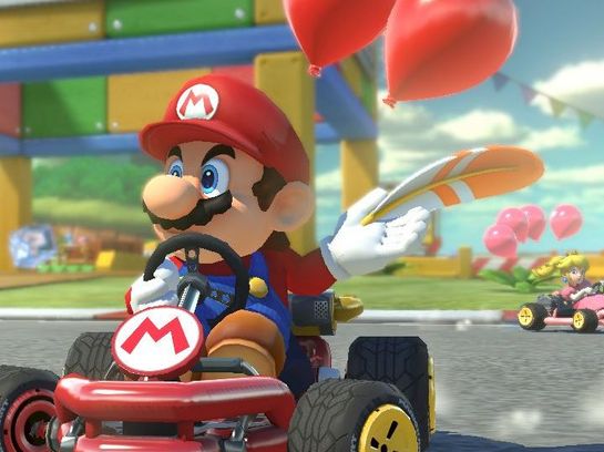 Ein Screenshot aus "Mario Kart 8 Deluxe"