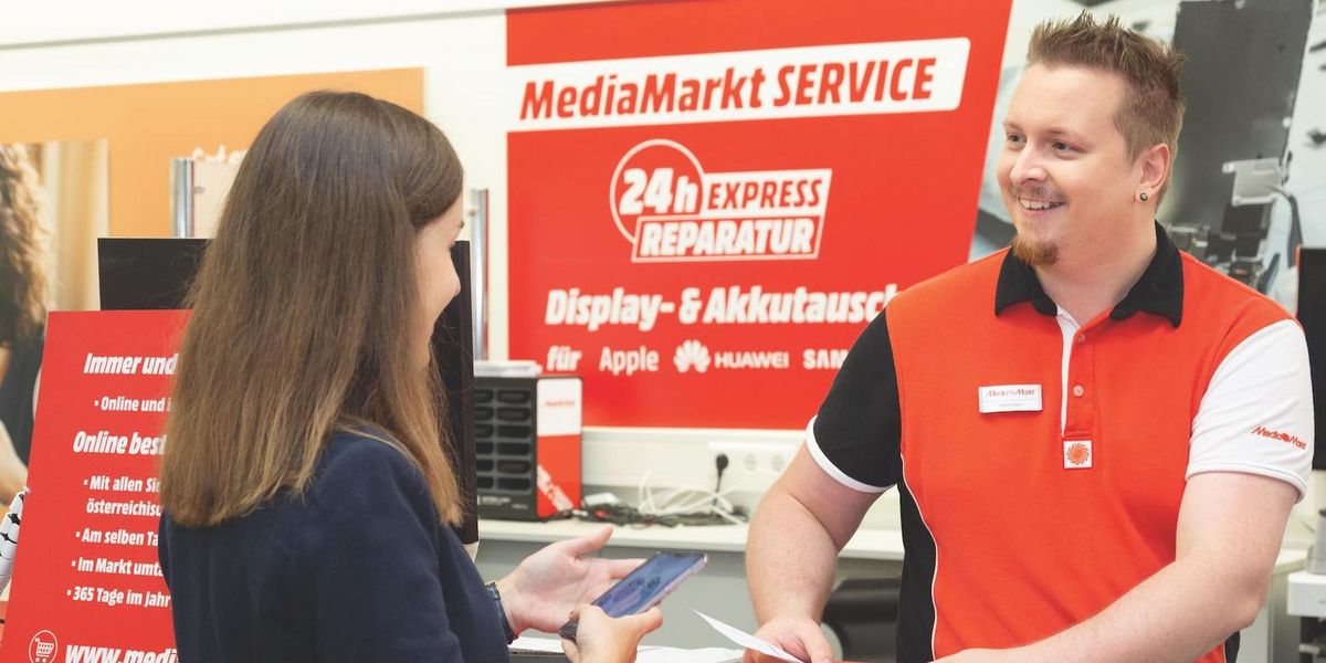 MediaMarkt: Reparaturservice bietet rasche Hilfe und fundierte Beratung.