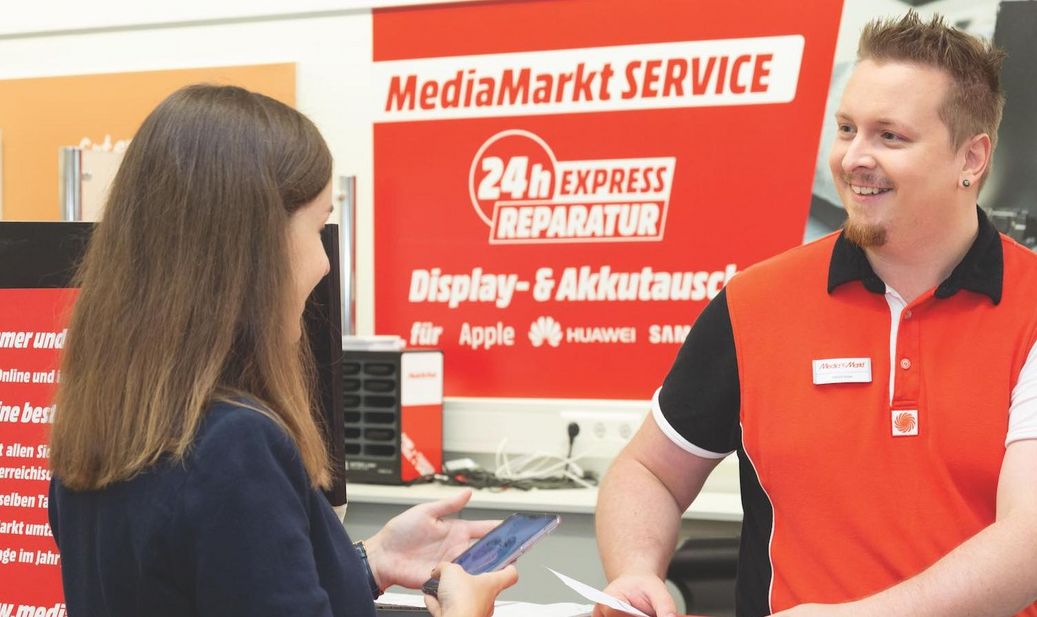 MediaMarkt: Reparaturservice bietet rasche Hilfe und fundierte Beratung.