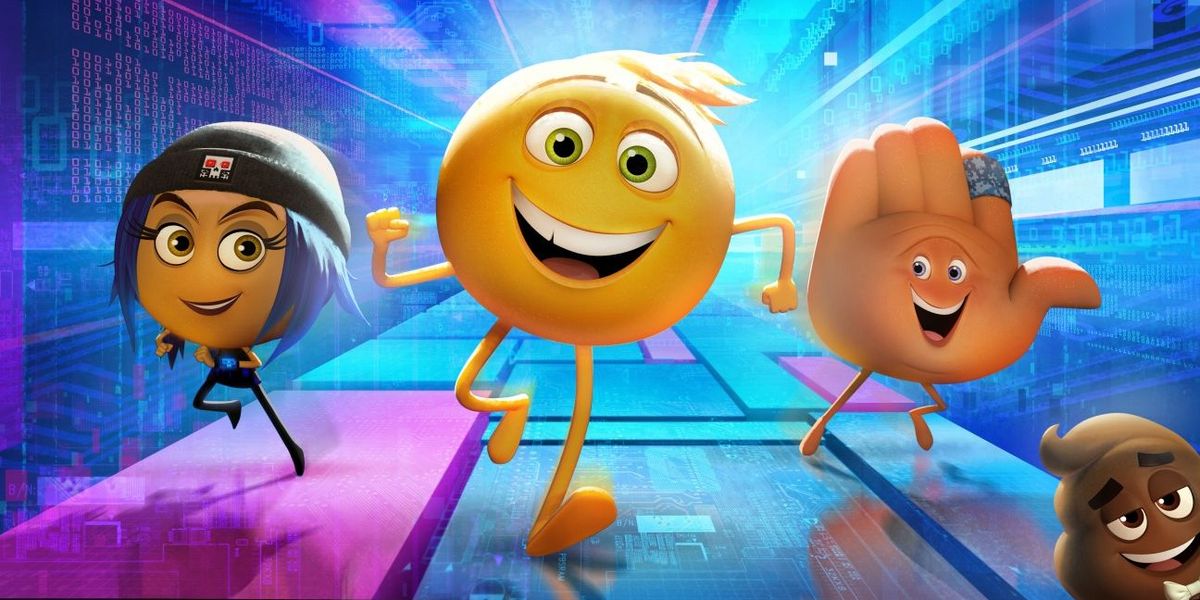 Die bunte Welt der Smileys ist in „Emoji: Der Film“ zu sehen.