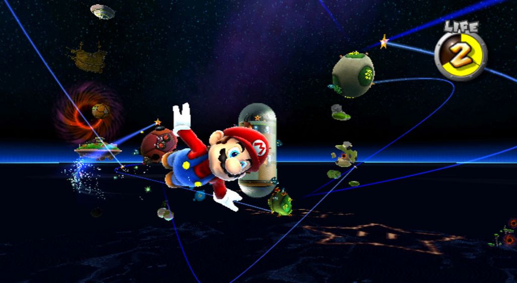 In „Super Mario Galaxy“ eroberte der Klempner das Weltall.