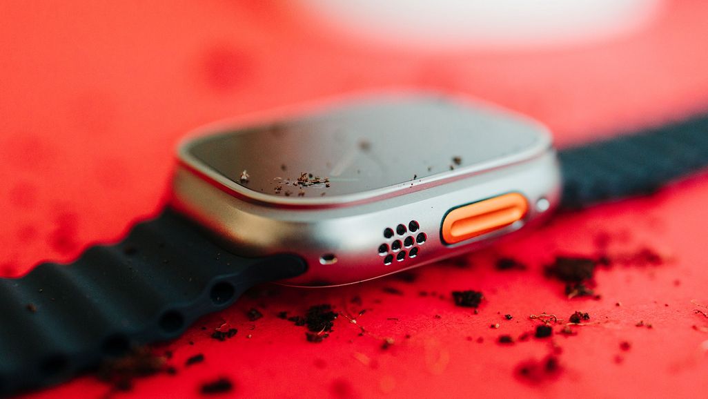 Der Action Button an der Apple Watch Ultra