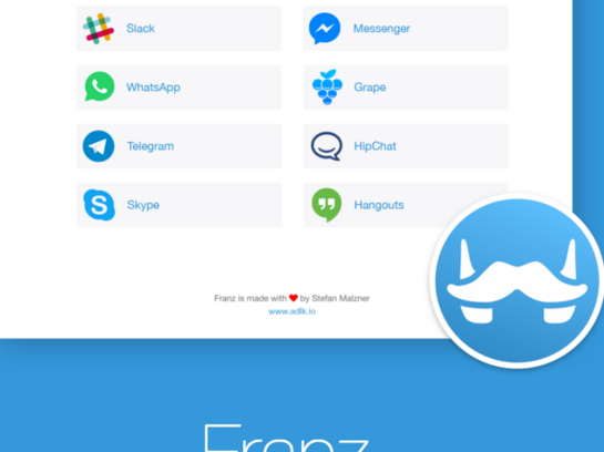 Die neue App "Franz"