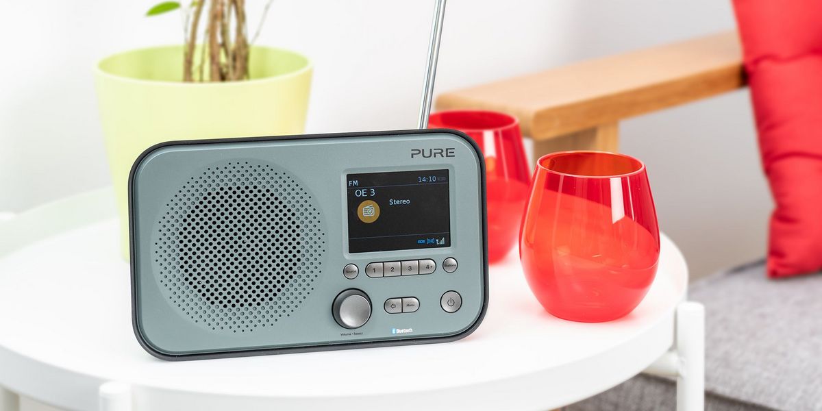 Das DAB+-Radio Pure Elan BT3 hat einen 40-Sender-Speicher.
