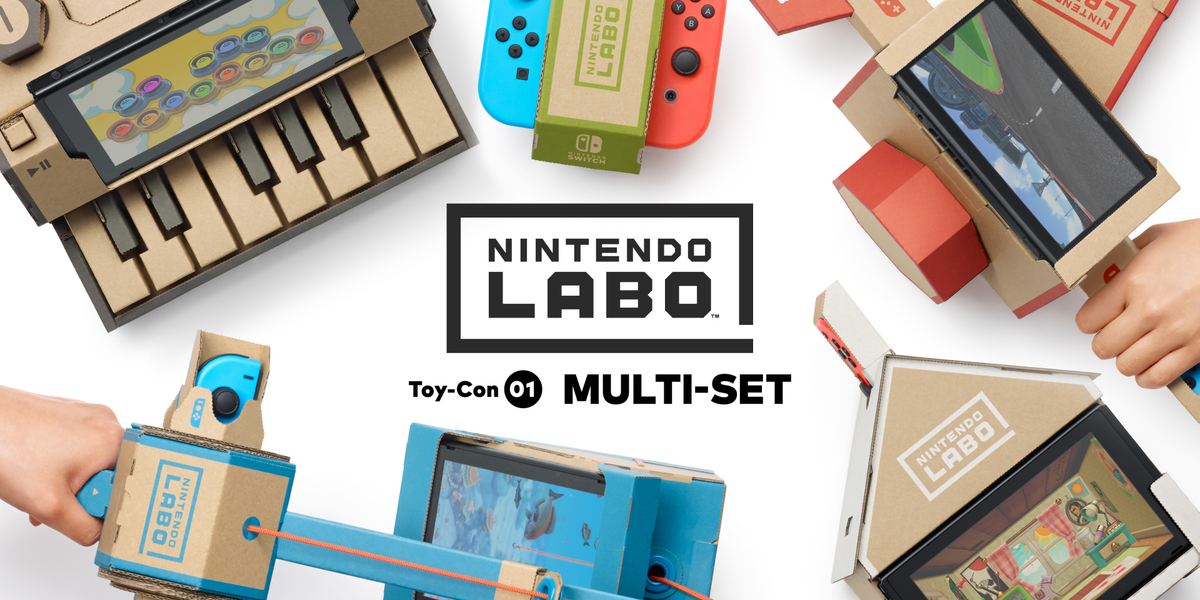 „Nintendo Labo“ begeistert Klein und Groß.