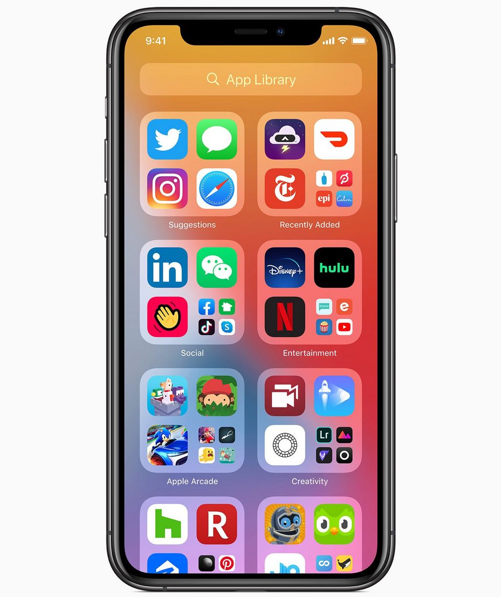 iOS 14: Die App-Mediathek