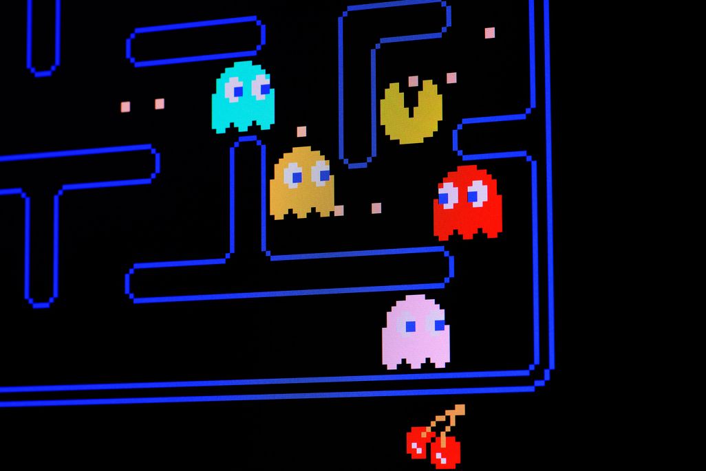 Ein Bild des Spiels "Pac-Man"