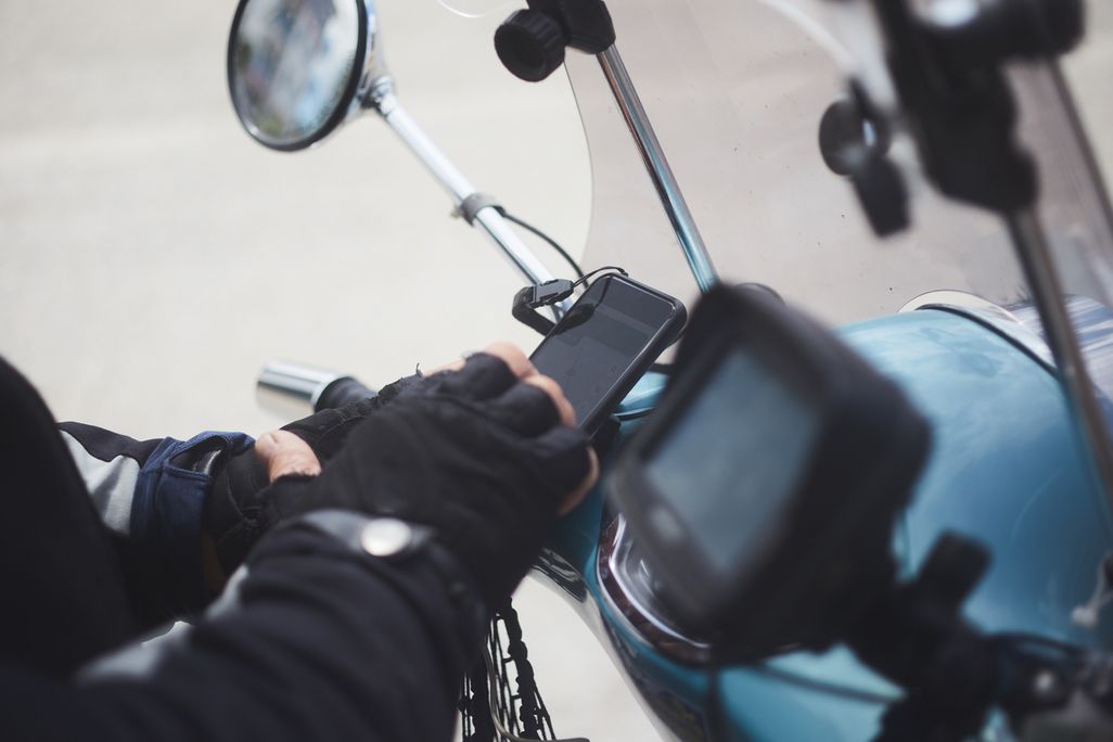 Navigationsgerät fürs Motorrad