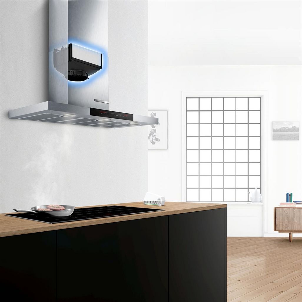 Dunstabzugshauben von Bosch funktionieren mit der „Home Connect“-App.