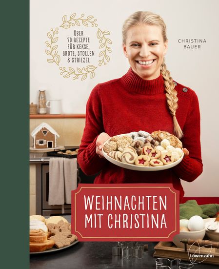 „Weihnachten mit Christina“ enthält 70 Rezepte.