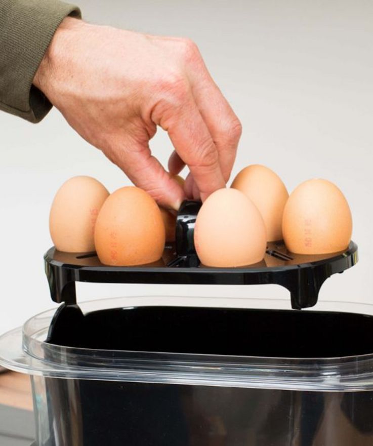 Eier kochen im Dampfgarer: Versuchen Sie auf jeden Fall auch Schritt-für-Schritt-Anleitung