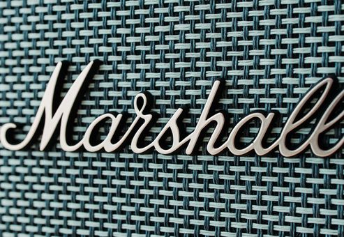Der Marshall „Acton II Bluetooth“-Lautsprecher. 	