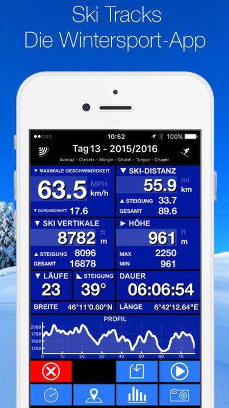 Ski Tracks gibt es für iOS und Android.