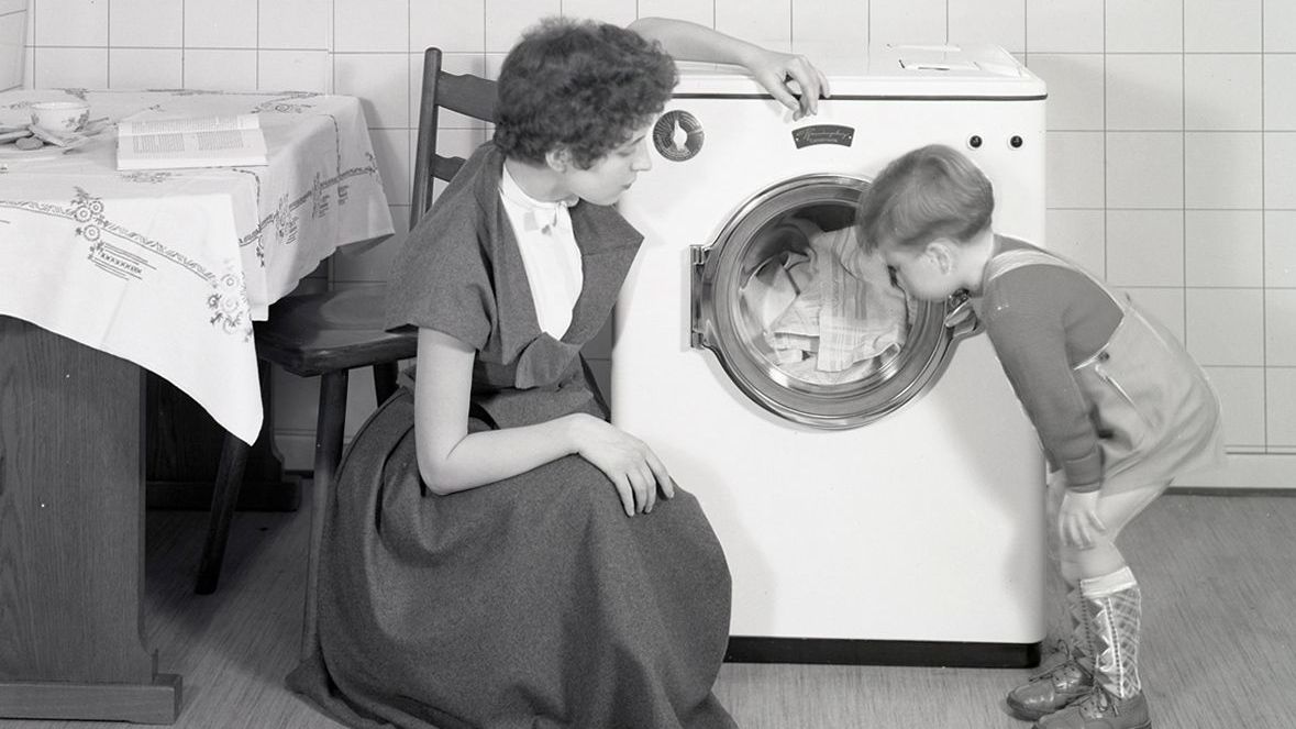 Constructa-Waschmaschine aus den 1960ern.