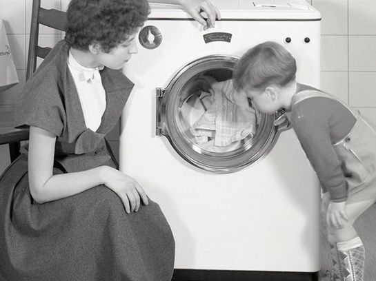Constructa-Waschmaschine aus den 1960ern.