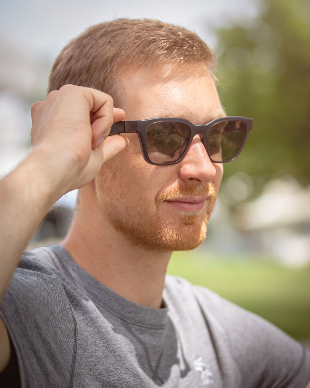 Die Gläser schützen Ihre Augen vor schädlicher UV-Strahlung.