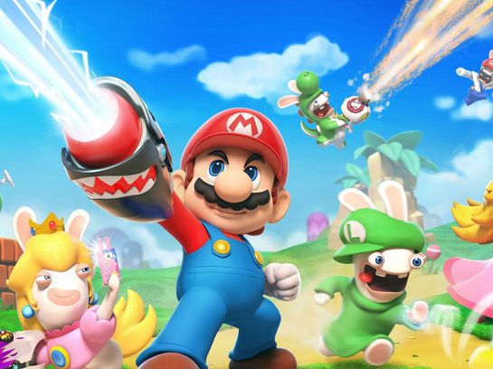 Mario und Ubisofts Rabbids liefern sich heiße Schlachten!