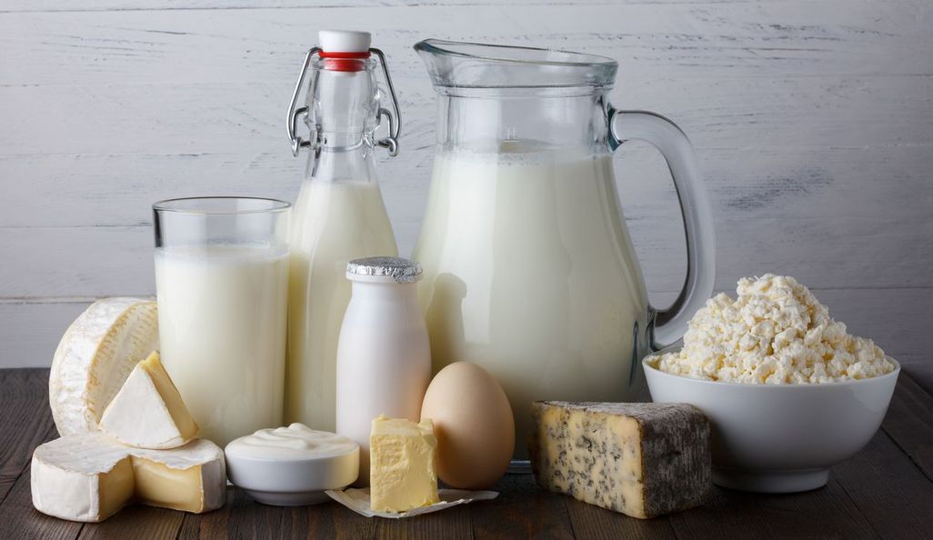 In Eiern und Milchprodukten steckt viel Vitamin A. 
