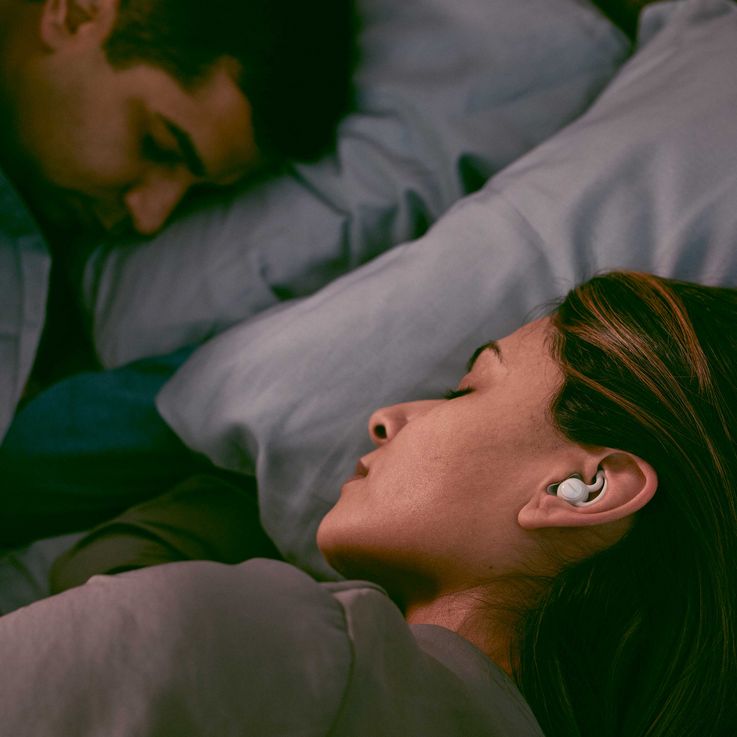 Diese Kopfhörer helfen beim Einschlafen.