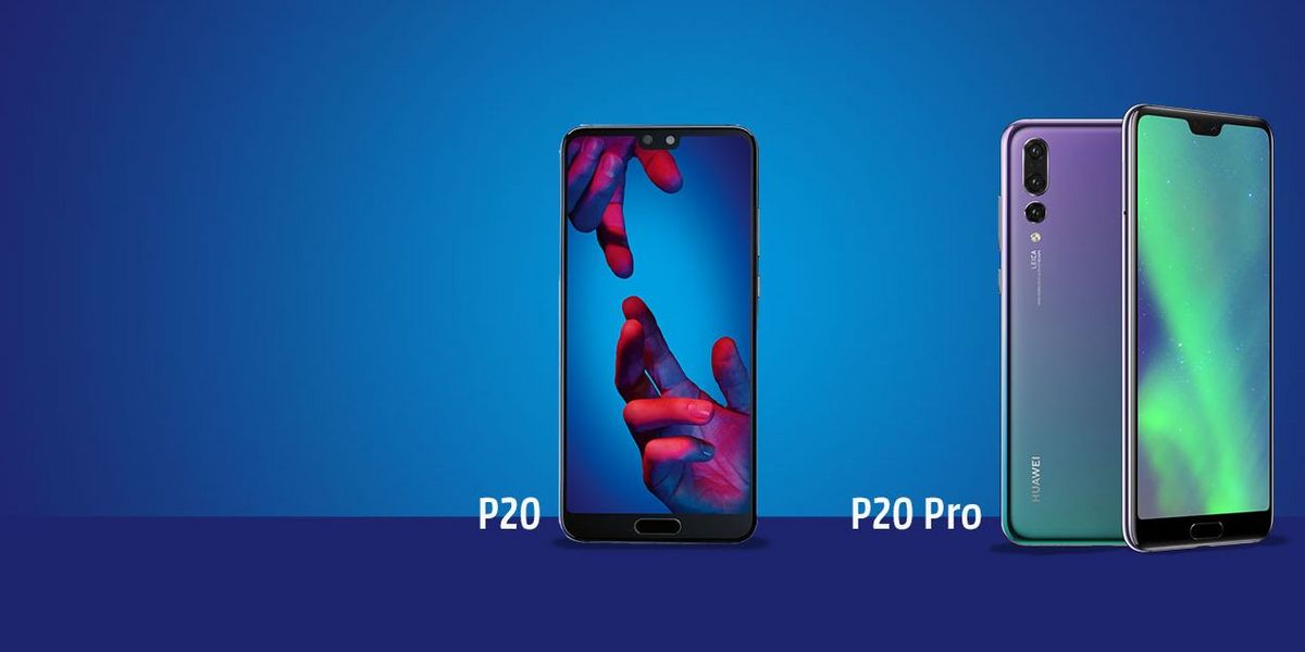 Huawei stellt das „P20“ und „P20 Pro“ vor.
