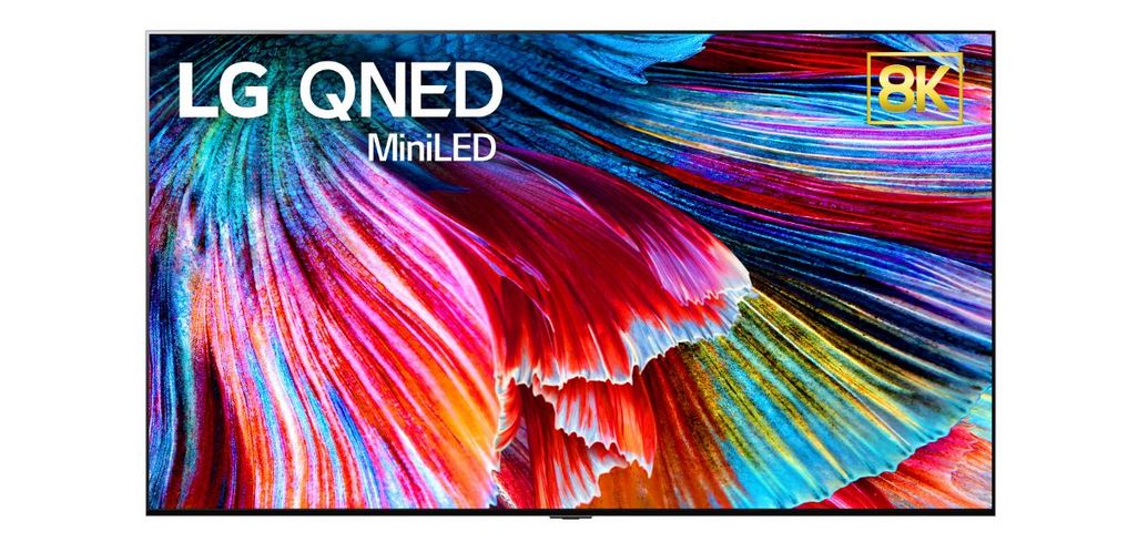 LG präsentiert „QNED MiniLED“ auf der CES 2021.